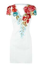 летнее белое платье карен миллен фото