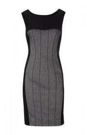 платье карен миллен деловое серое фото