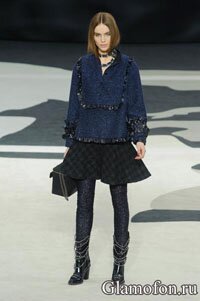 показ мод париж осень 2013 шанель