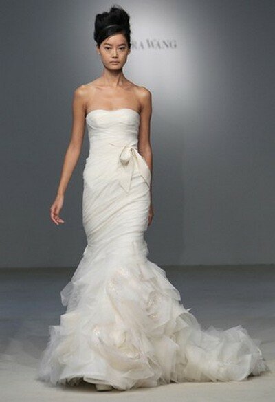 белое платье Вера Вонг 2012