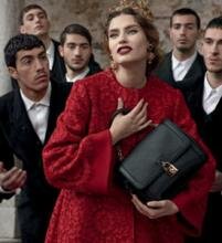 фото образы осень дольче габбана