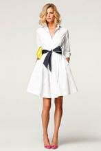 черно белое платье весна лето 2013